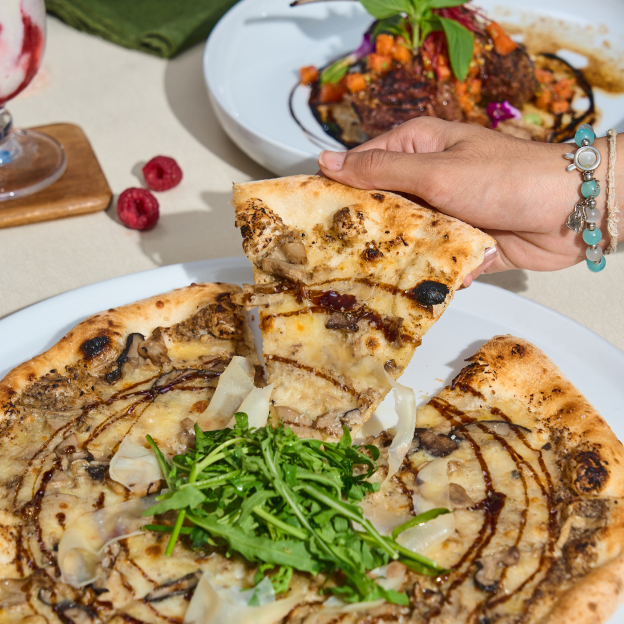 Delicious gourmet dishes served at Kudo Hotel’s beachfront restaurant, perfect for dining with ocean views